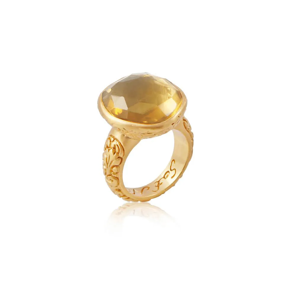 Truth of My Soul Ring • Citrine