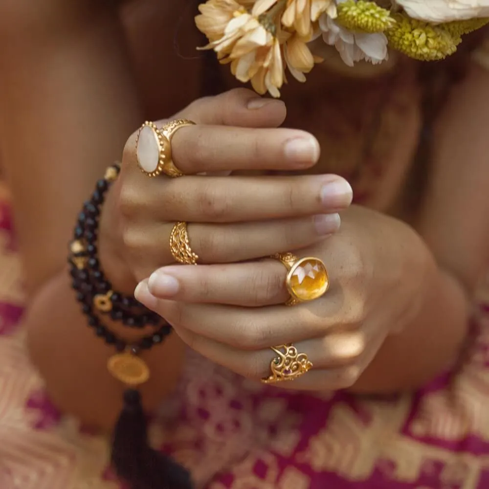 Truth of My Soul Ring • Citrine