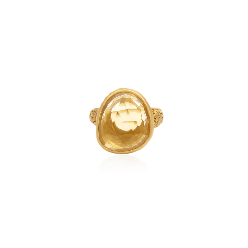 Truth of My Soul Ring • Citrine