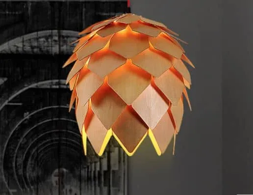 TYKO Tiki Pinecone Lamp