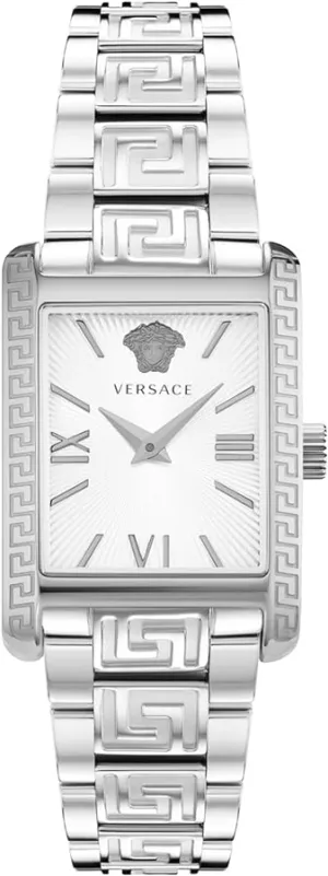 Versace Ladies Watch Tonneau 33mm White Bracelet VE1C00722