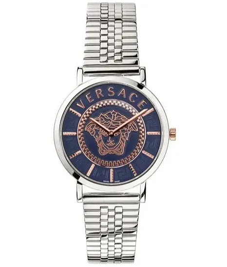 Versace Ladies Watch V-Essential 36mm Blue Bracelet VEK400821